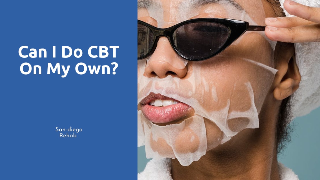 Can I do CBT on my own?