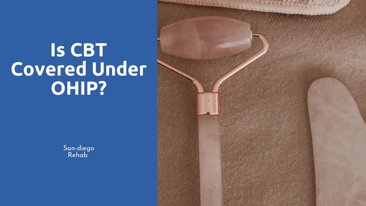 Is CBT covered under OHIP?